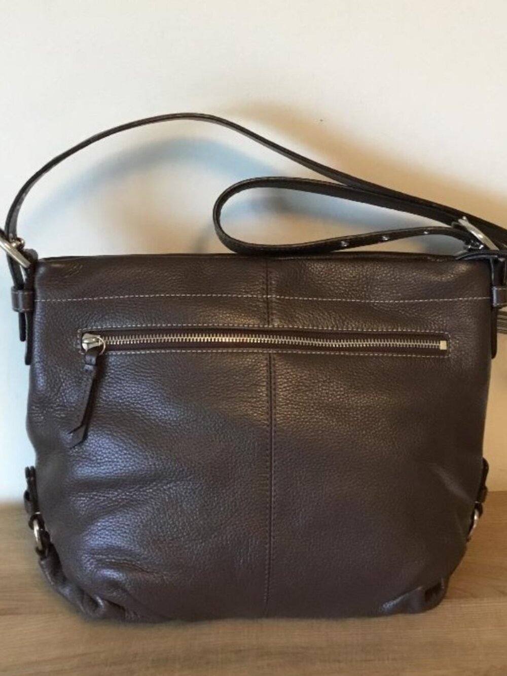 Coach Mahogany Pebbled Leather Convertible Shoulder Bag SoHo Model NWT - Picture 3 of 14